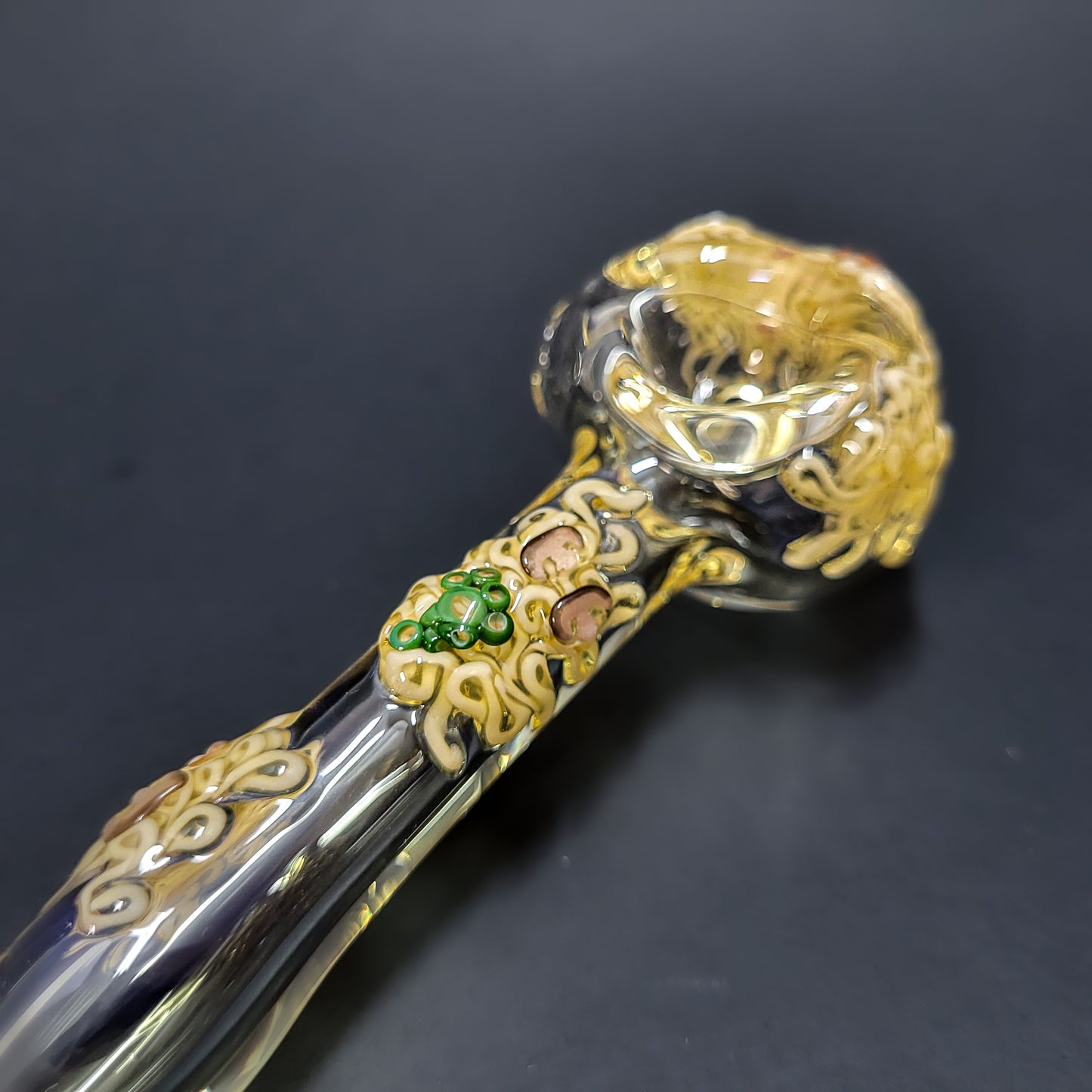 Clear w/light fume Ramen Splatter Bowl