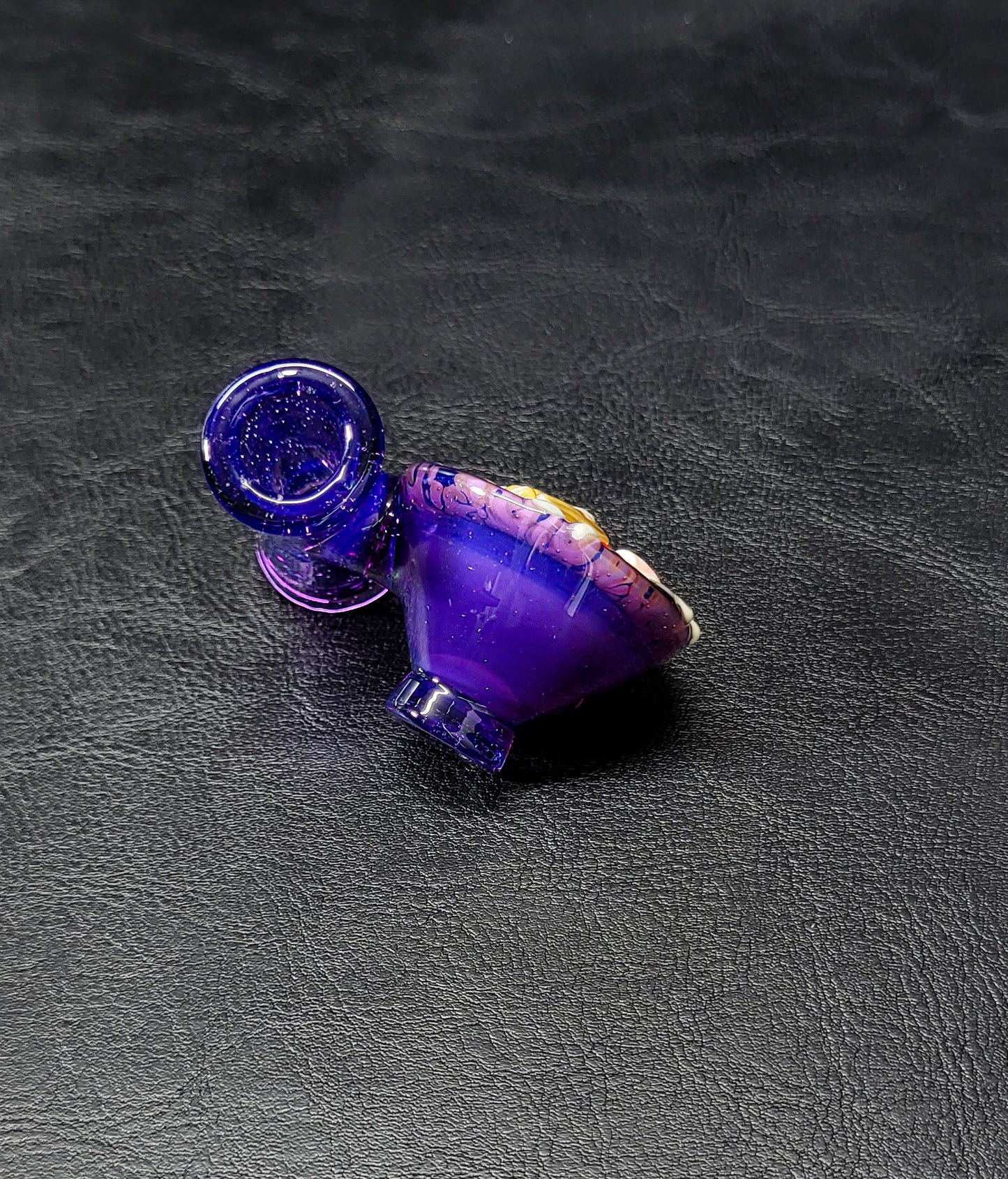 Gold Purple Ramen Pendant