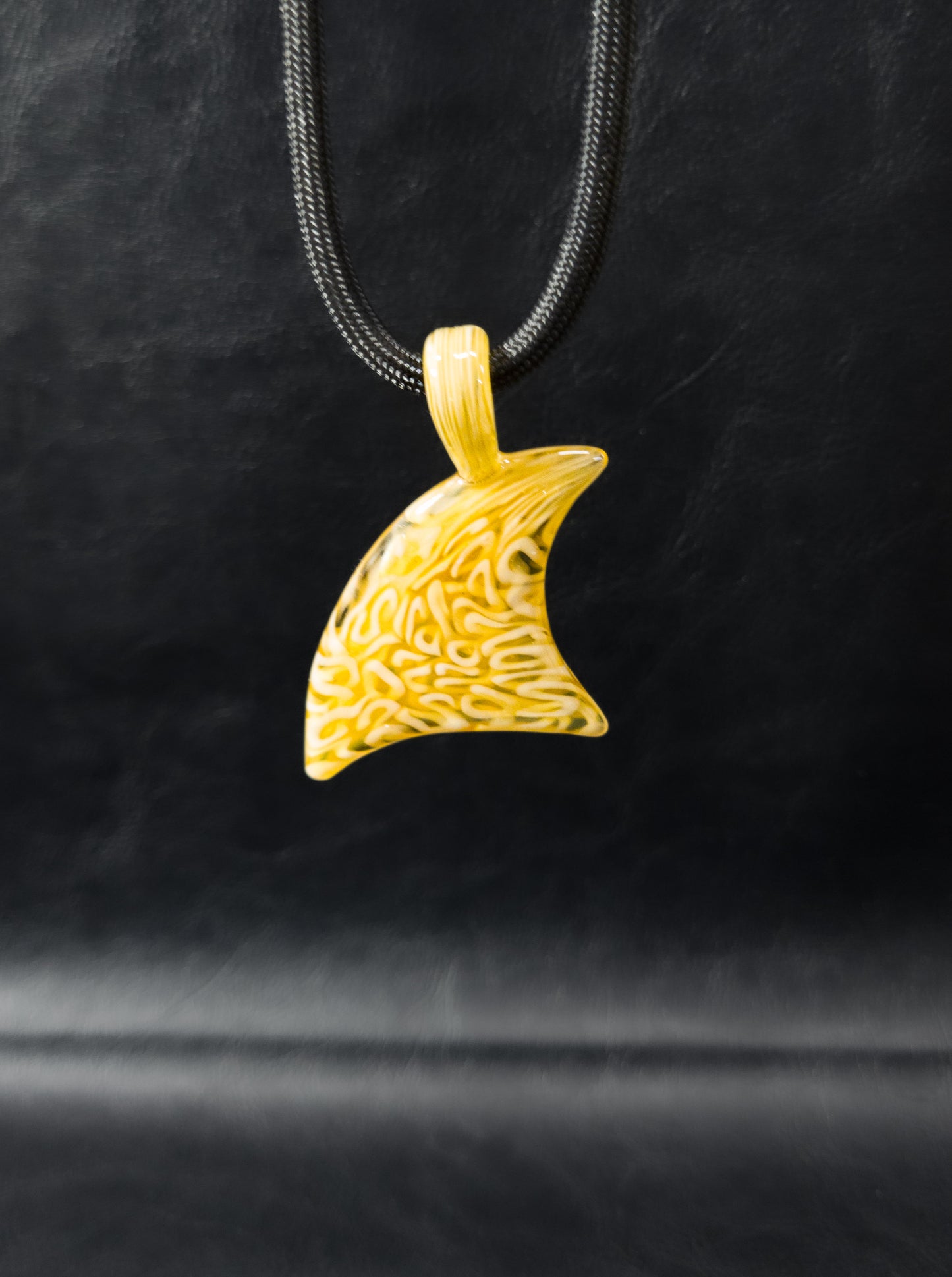 Justin Barr x Dojo shark fin pendant