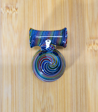 Rainbow Swirl Ramen Pendant