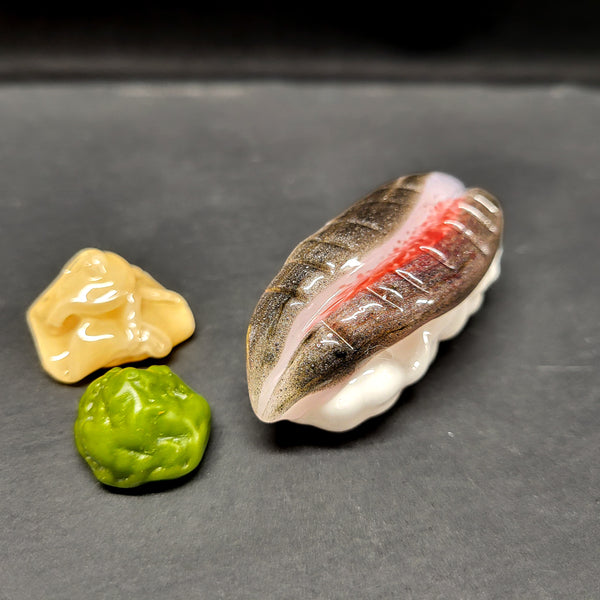 Shime Saba Sushi pendant (Mackerel)