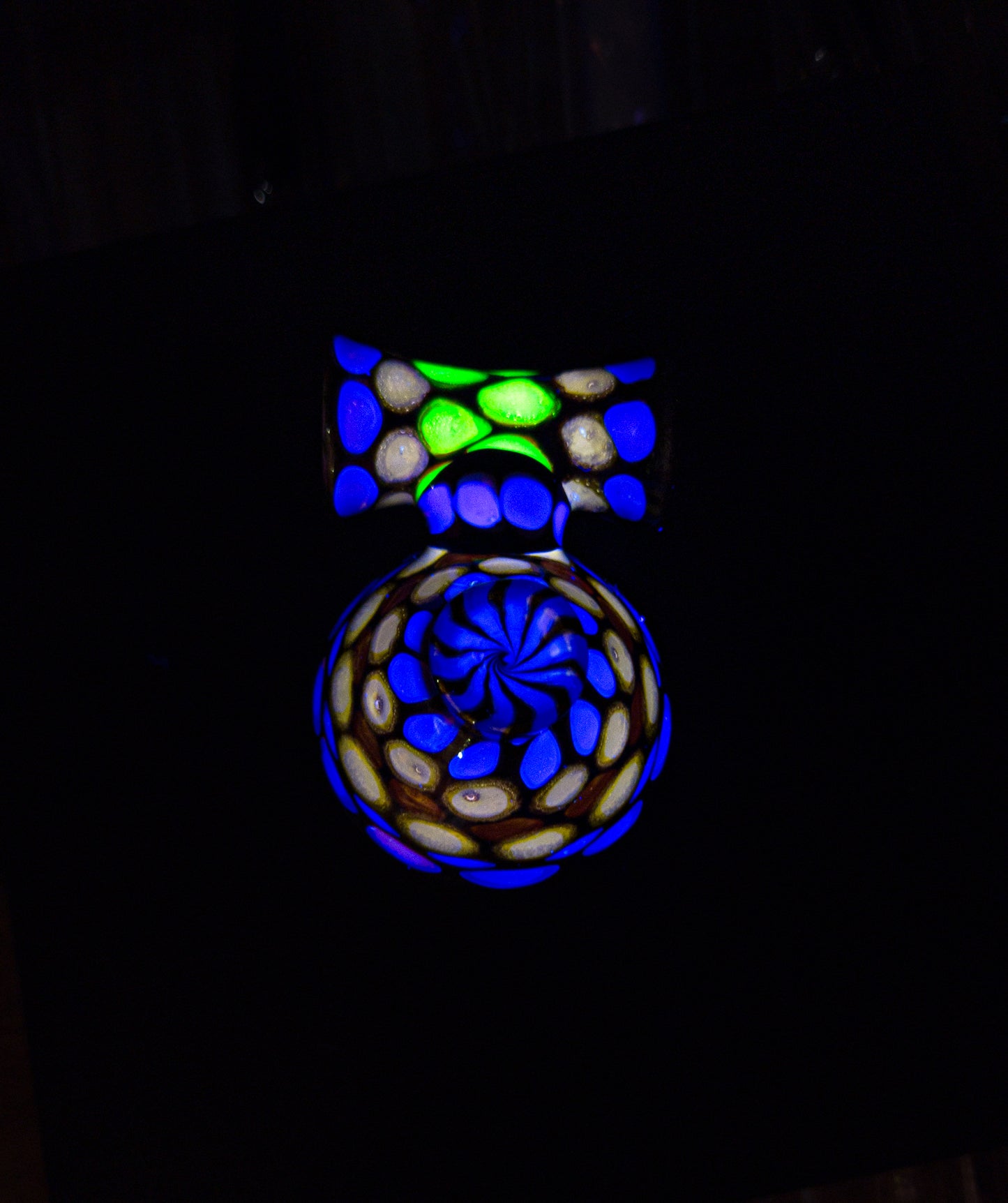 Gemtone over Electrum Ramen Pendant (UV)