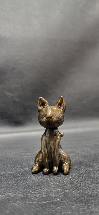 Mystery bronze sparkle cat (Medium)