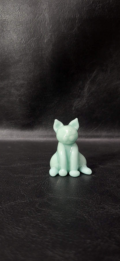 Sea mist chunky cat (small)