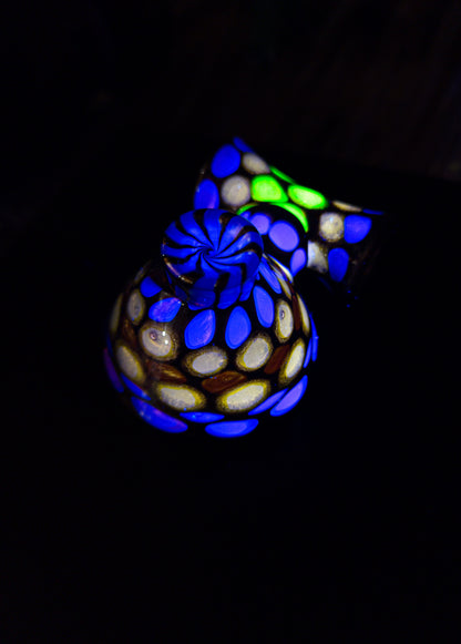 Gemtone over Electrum Ramen Pendant (UV)